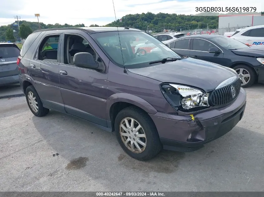 2006 Buick Rendezvous Cx VIN: 3G5DB03L56S619879 Lot: 40242647