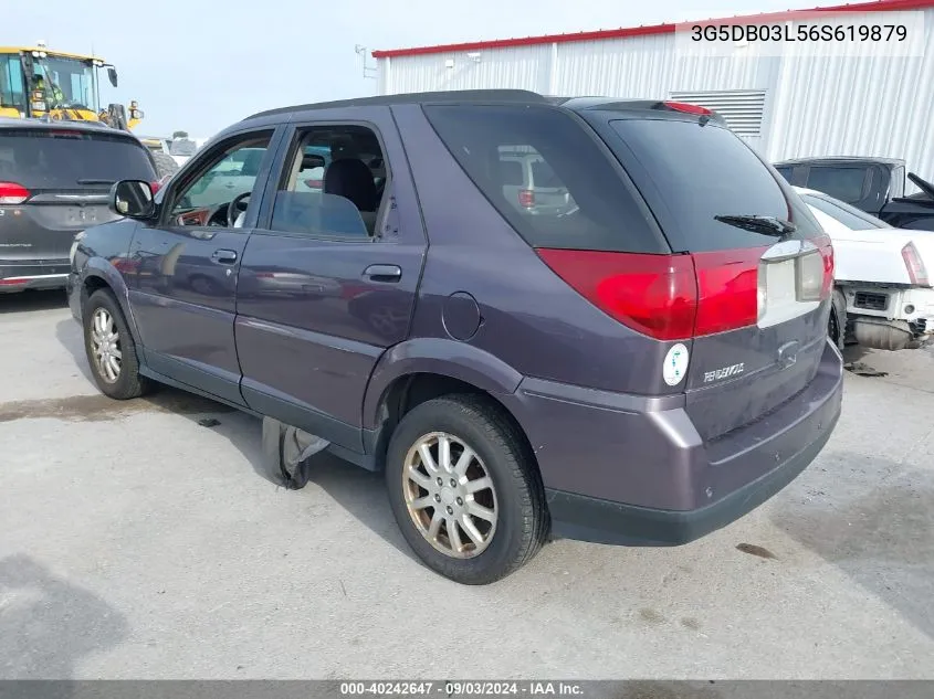 2006 Buick Rendezvous Cx VIN: 3G5DB03L56S619879 Lot: 40242647