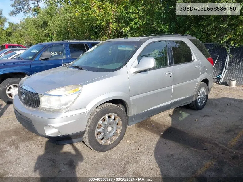 3G5DA03L56S536150 2006 Buick Rendezvous Cx