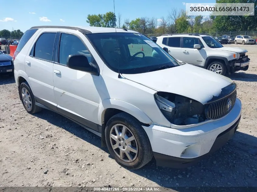 2006 Buick Rendezvous Cx VIN: 3G5DA03L66S641473 Lot: 40427265