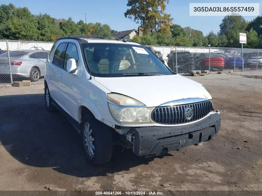 2006 Buick Rendezvous Cx VIN: 3G5DA03L86S557459 Lot: 40541266