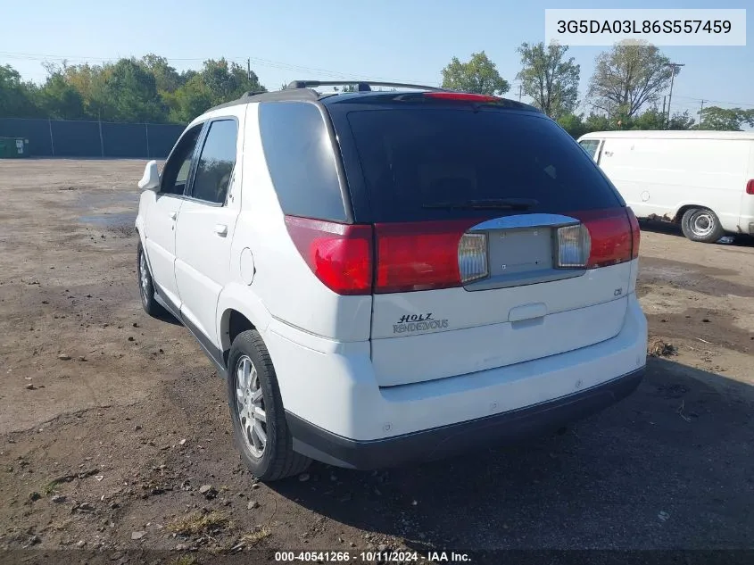 2006 Buick Rendezvous Cx VIN: 3G5DA03L86S557459 Lot: 40541266