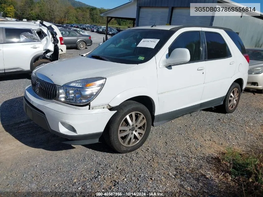 2006 Buick Rendezvous Cx VIN: 3G5DB03786S556814 Lot: 40587956