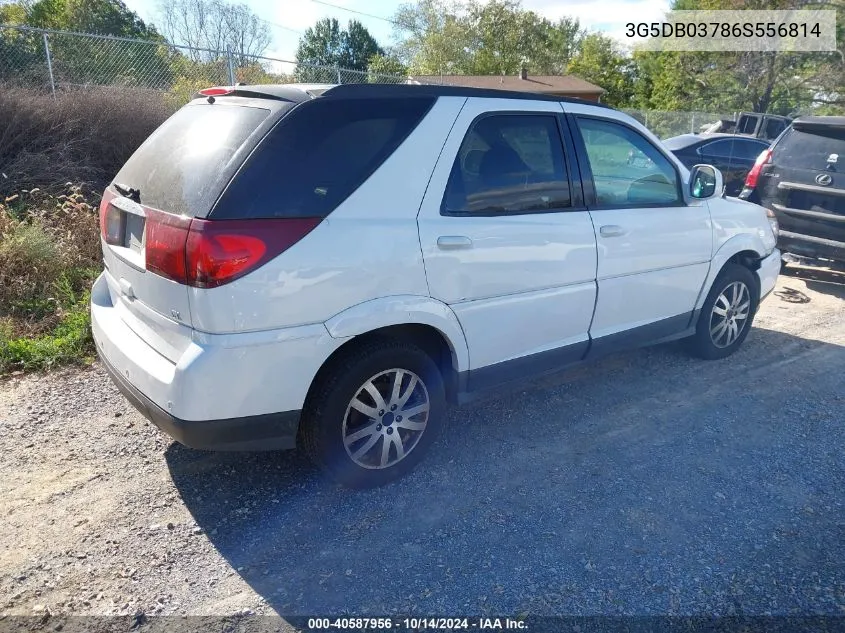 2006 Buick Rendezvous Cx VIN: 3G5DB03786S556814 Lot: 40587956