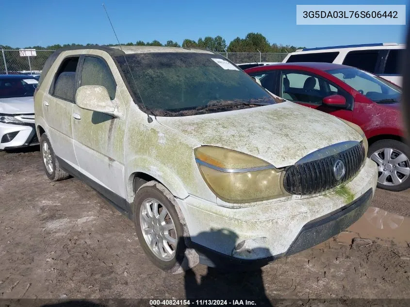 3G5DA03L76S606442 2006 Buick Rendezvous Cx