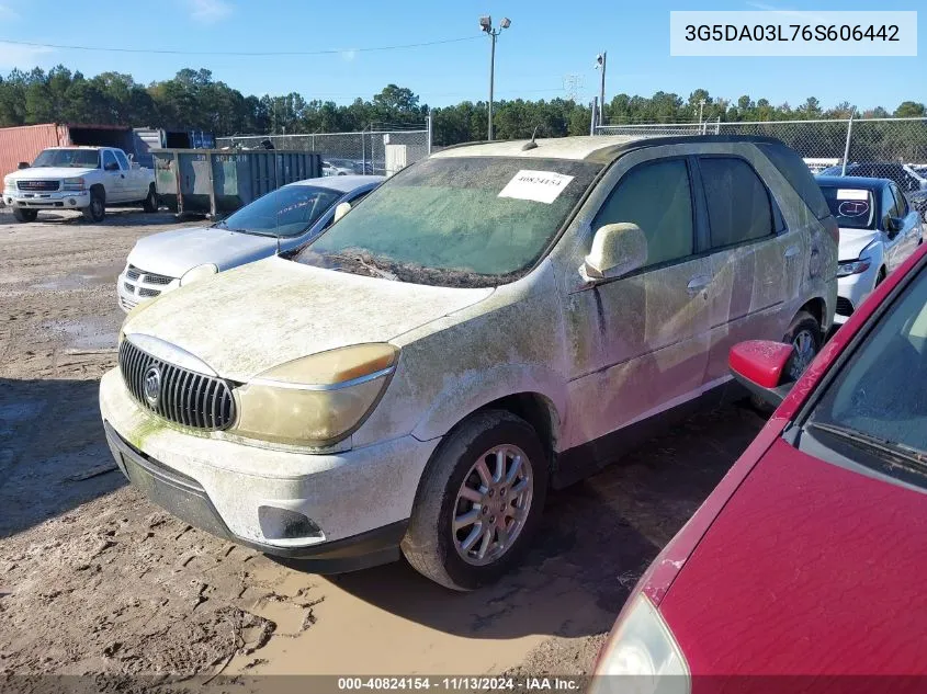 3G5DA03L76S606442 2006 Buick Rendezvous Cx