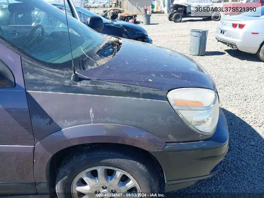 2007 Buick Rendezvous Cxl VIN: 3G5DA03L37S521390 Lot: 40234507