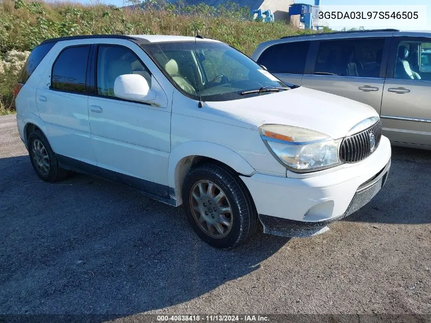 3G5DA03L97S546505 2007 Buick Rendezvous Cxl