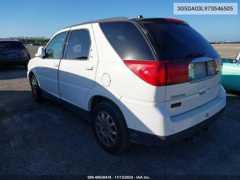 3G5DA03L97S546505 2007 Buick Rendezvous Cxl