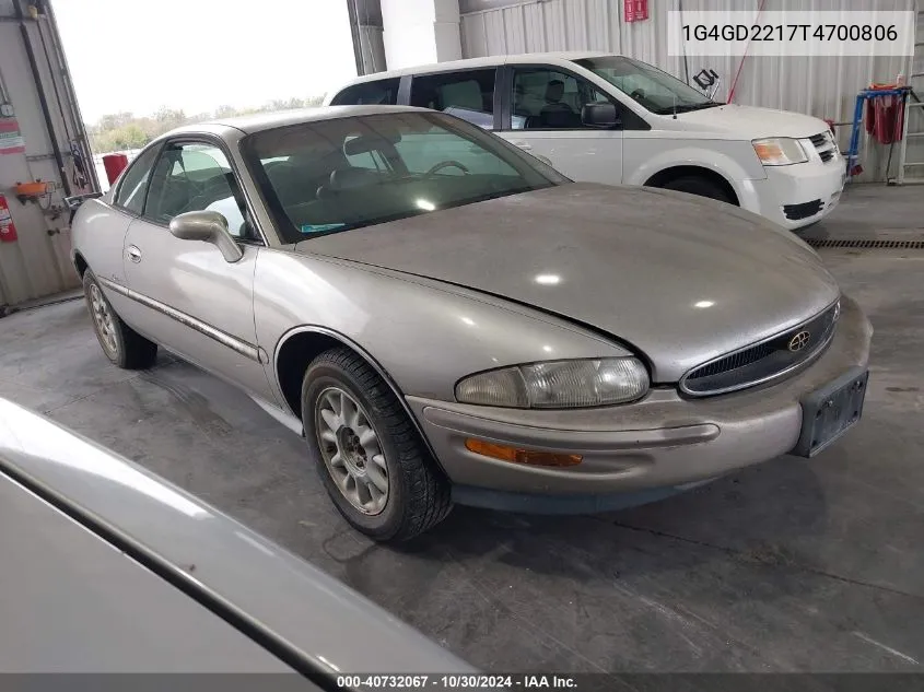 1G4GD2217T4700806 1996 Buick Riviera