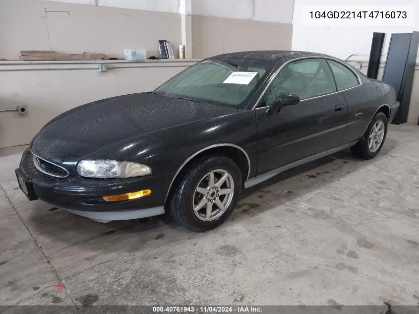 1996 Buick Riviera VIN: 1G4GD2214T4716073 Lot: 40761943