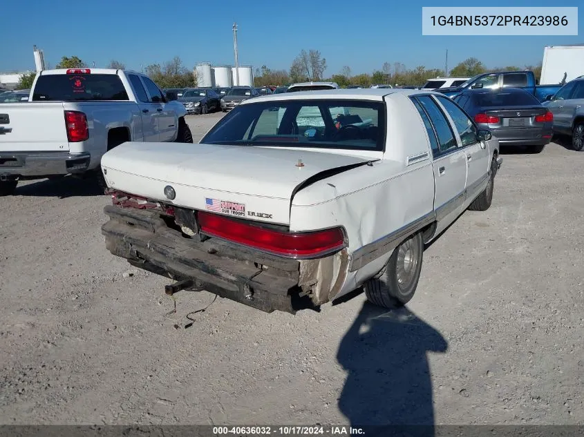 1993 Buick Roadmaster VIN: 1G4BN5372PR423986 Lot: 40636032