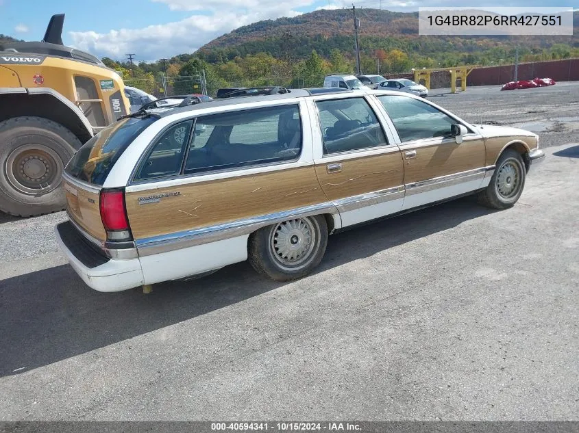 1994 Buick Roadmaster Estate VIN: 1G4BR82P6RR427551 Lot: 40594341