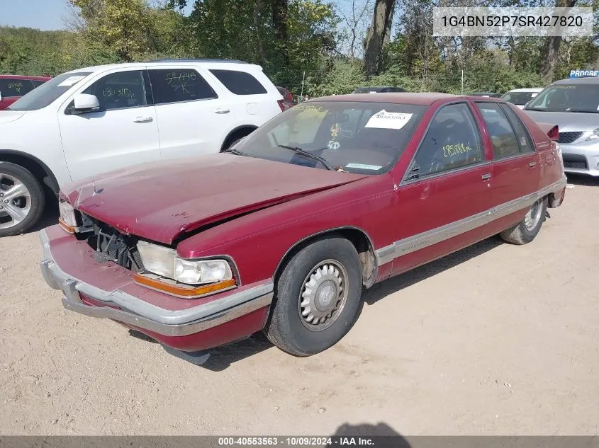 1995 Buick Roadmaster VIN: 1G4BN52P7SR427820 Lot: 40553563