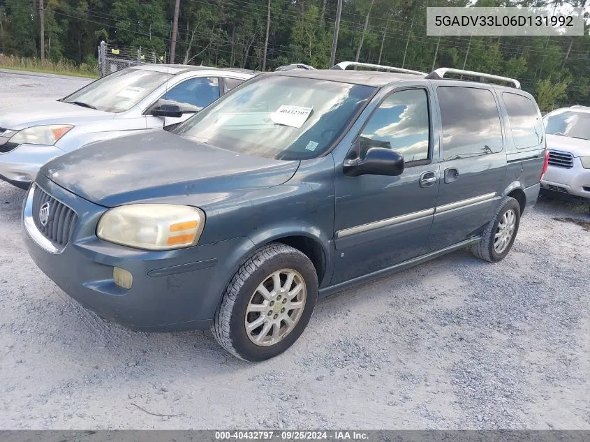 5GADV33L06D131992 2006 Buick Terraza Cxl