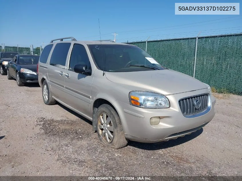 5GADV33137D102275 2007 Buick Terraza Cxl