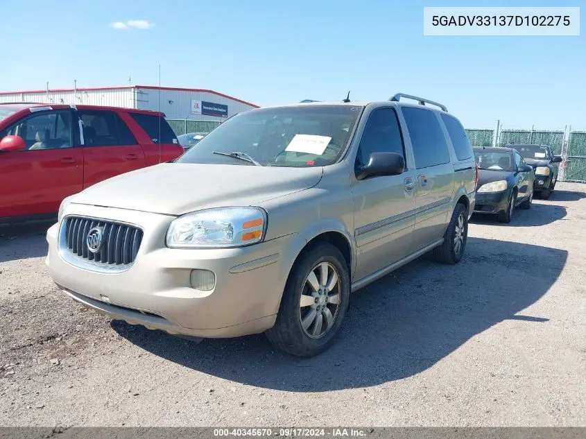 5GADV33137D102275 2007 Buick Terraza Cxl