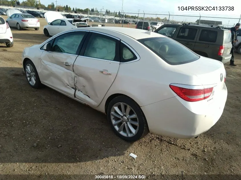 2012 Buick Verano Convenience VIN: 1G4PR5SK2C4133738 Lot: 30045618