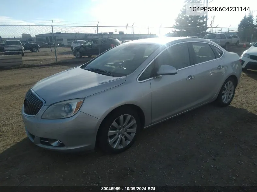 2012 Buick Verano VIN: 1G4PP5SK6C4231144 Lot: 30046969