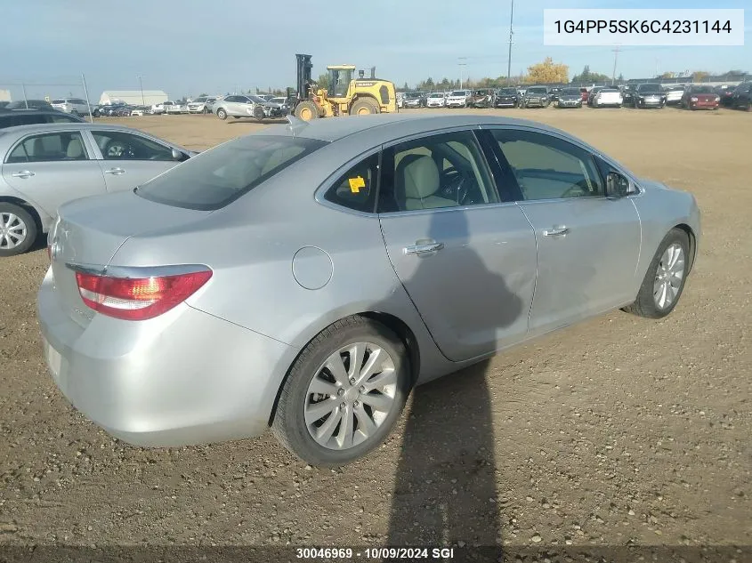 2012 Buick Verano VIN: 1G4PP5SK6C4231144 Lot: 30046969