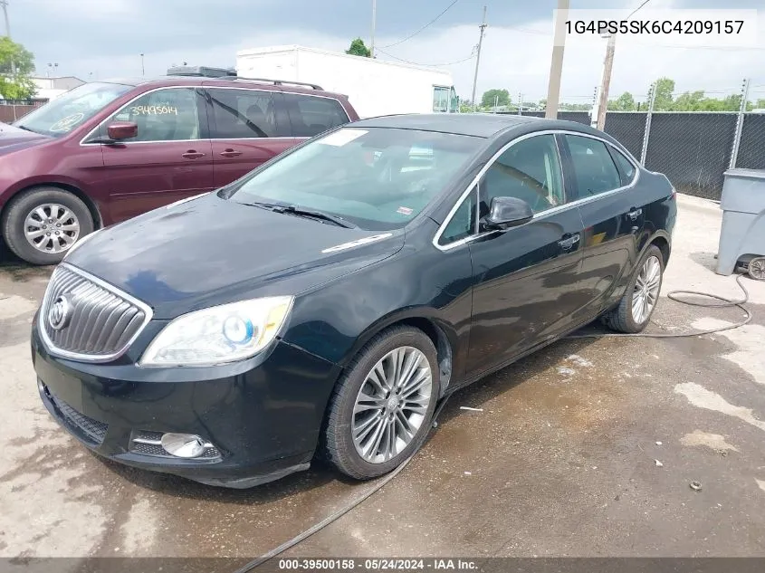 2012 Buick Verano Leather Group VIN: 1G4PS5SK6C4209157 Lot: 39500158