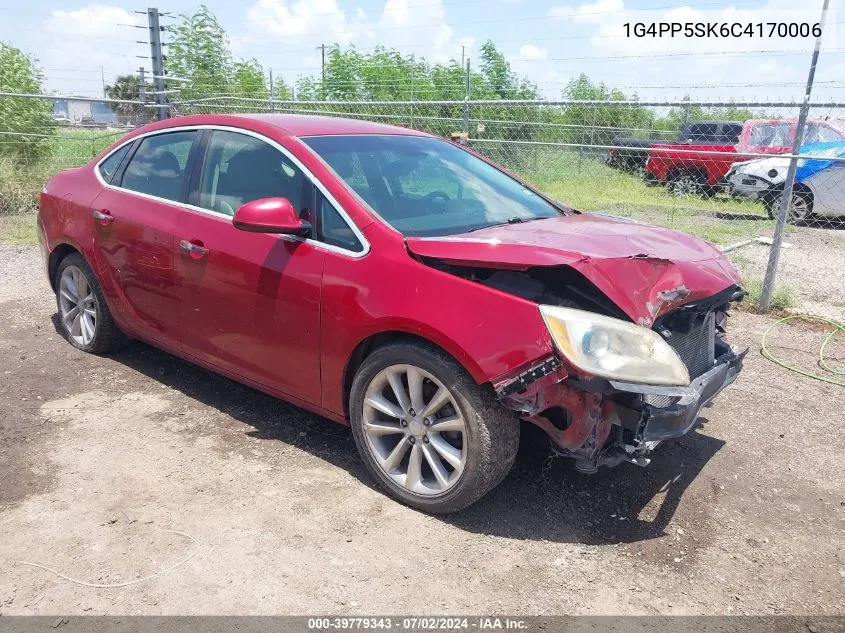 2012 Buick Verano VIN: 1G4PP5SK6C4170006 Lot: 39779343