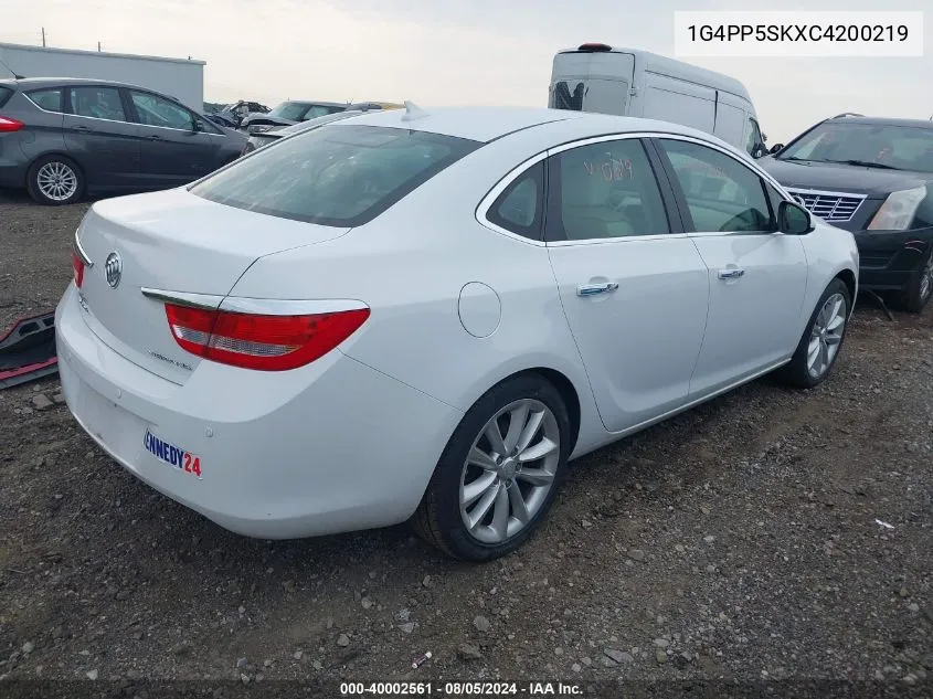 1G4PP5SKXC4200219 2012 Buick Verano