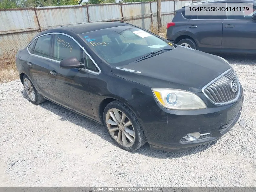 2012 Buick Verano Leather Group VIN: 1G4PS5SK4C4144129 Lot: 40190274