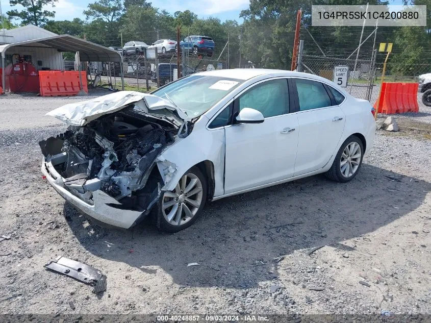 1G4PR5SK1C4200880 2012 Buick Verano Convenience Group