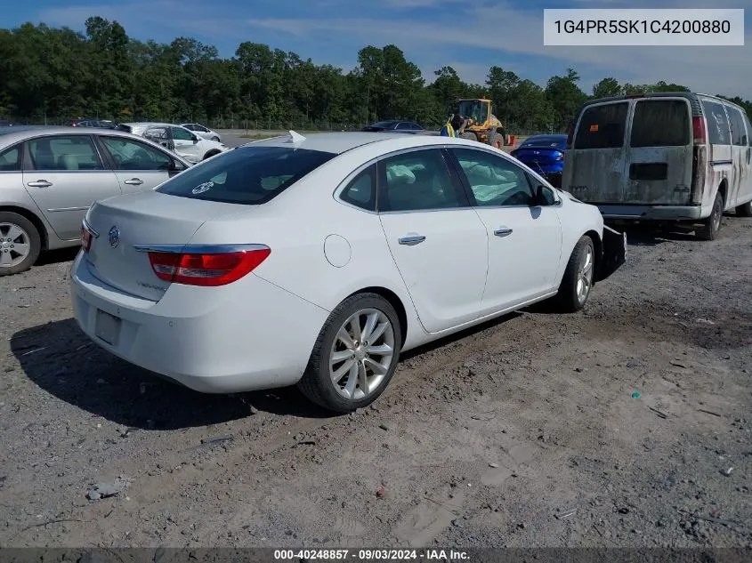 1G4PR5SK1C4200880 2012 Buick Verano Convenience Group