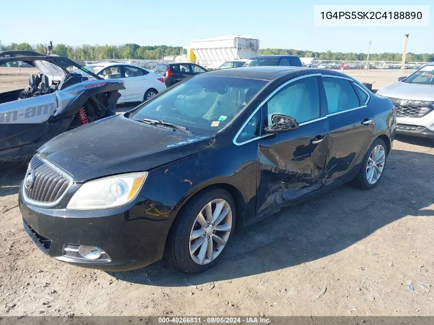 2012 Buick Verano Leather Group VIN: 1G4PS5SK2C4188890 Lot: 40266831