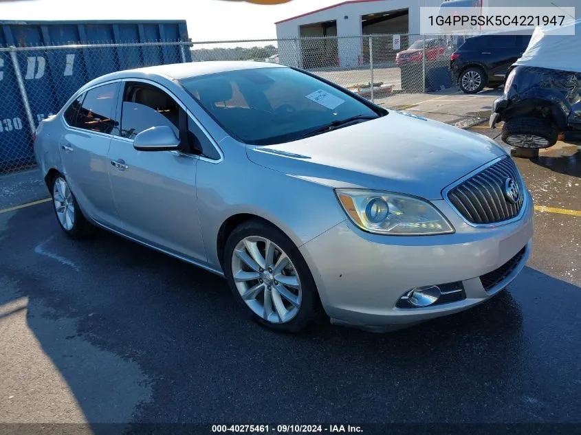 1G4PP5SK5C4221947 2012 Buick Verano