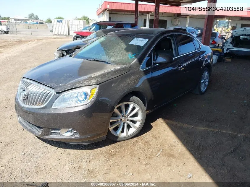 2012 Buick Verano Leather Group VIN: 1G4PS5SK3C4203588 Lot: 40288967