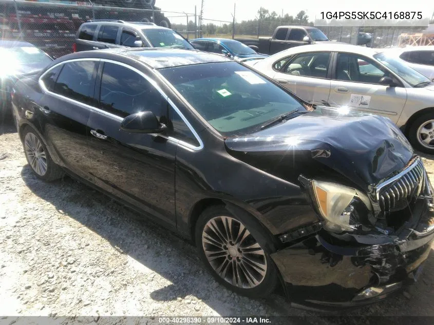 2012 Buick Verano VIN: 1G4PS5SK5C4168875 Lot: 40298390