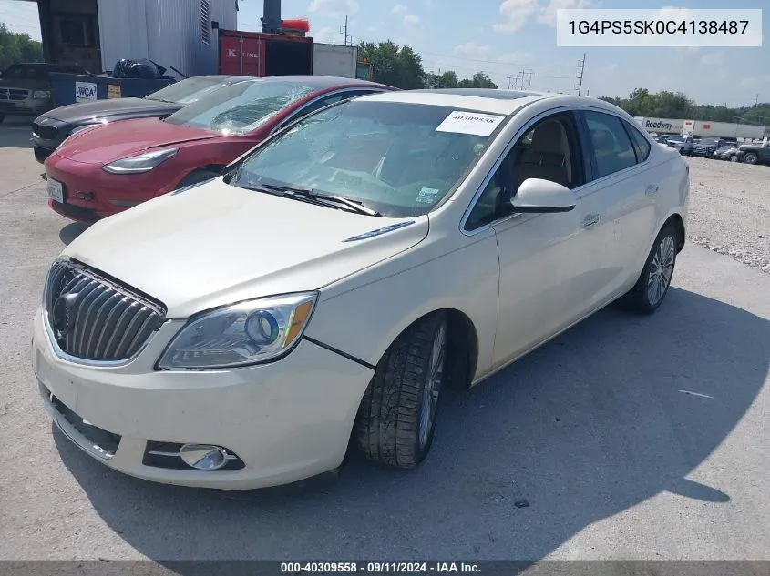 2012 Buick Verano VIN: 1G4PS5SK0C4138487 Lot: 40309558