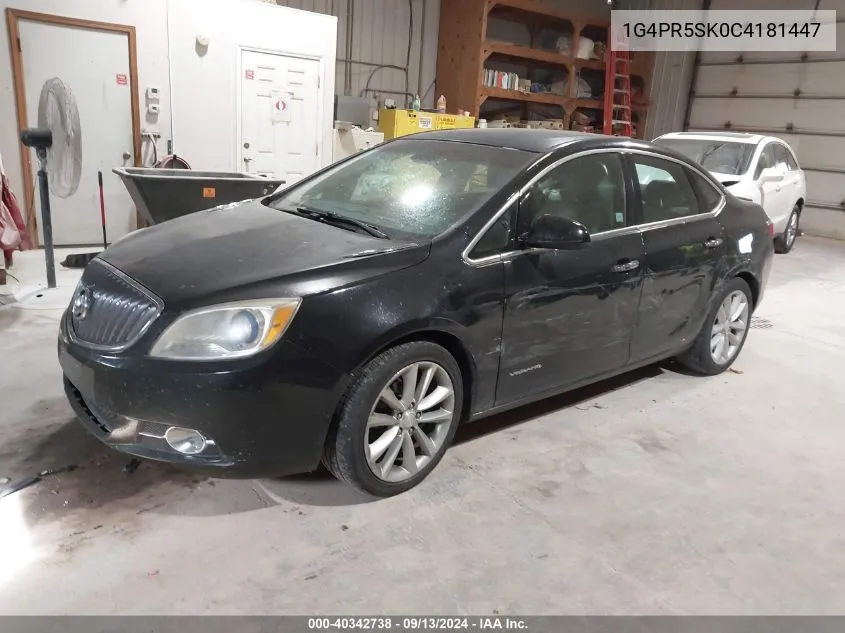 2012 Buick Verano Convenience Group VIN: 1G4PR5SK0C4181447 Lot: 40342738