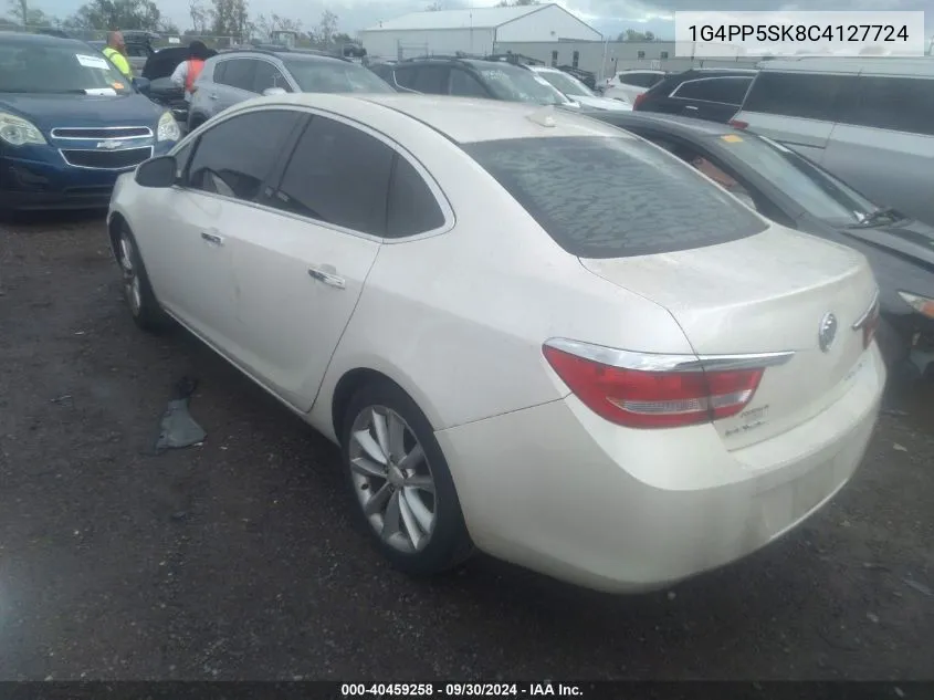 2012 Buick Verano VIN: 1G4PP5SK8C4127724 Lot: 40459258