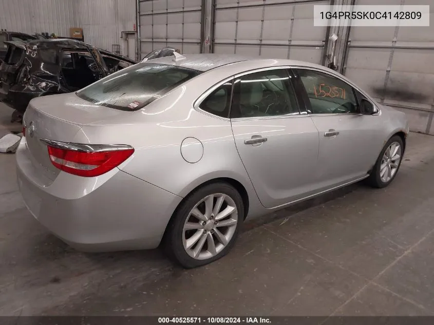 2012 Buick Verano Convenience VIN: 1G4PR5SK0C4142809 Lot: 40525571