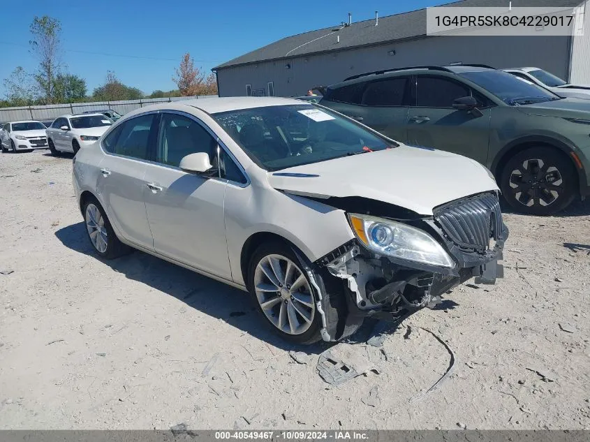 2012 Buick Verano Convenience VIN: 1G4PR5SK8C4229017 Lot: 40549467