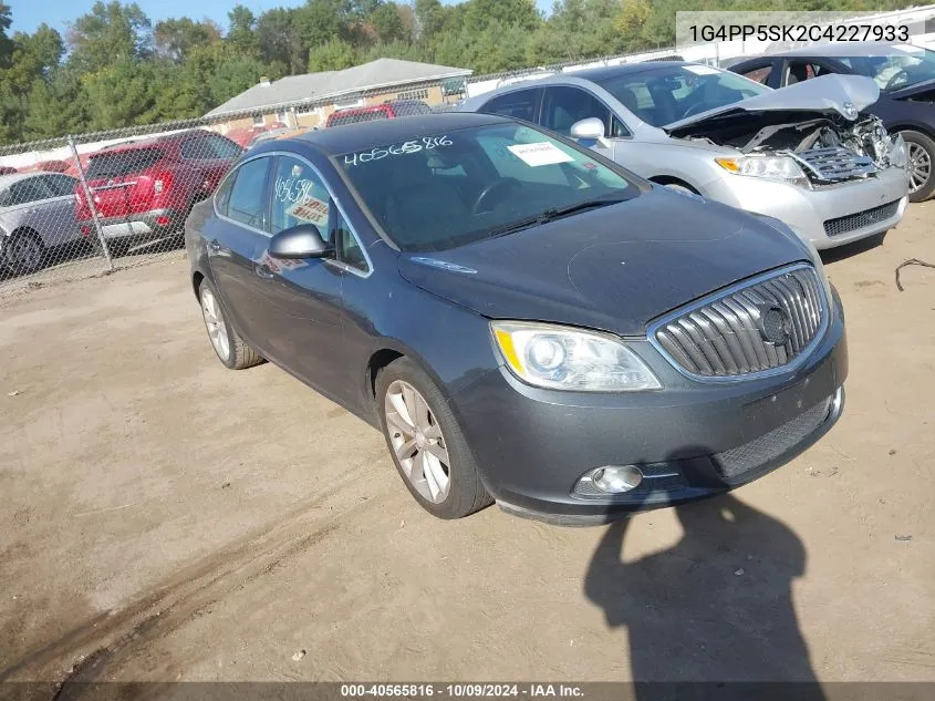 2012 Buick Verano VIN: 1G4PP5SK2C4227933 Lot: 40565816