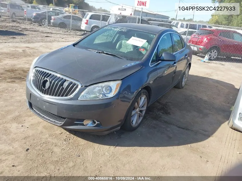 2012 Buick Verano VIN: 1G4PP5SK2C4227933 Lot: 40565816