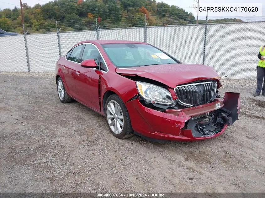 2012 Buick Verano Convenience Group VIN: 1G4PR5SKXC4170620 Lot: 40607654