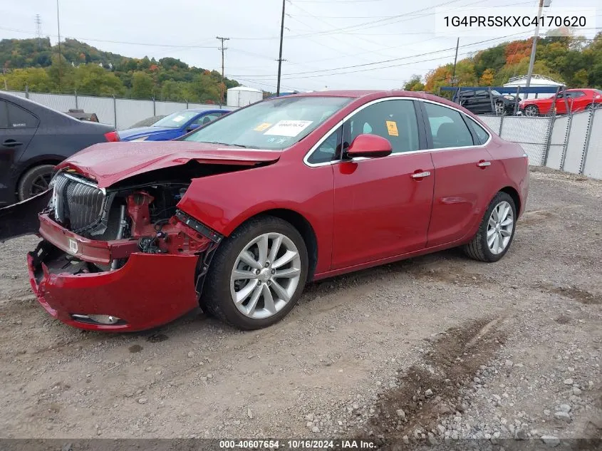 2012 Buick Verano Convenience Group VIN: 1G4PR5SKXC4170620 Lot: 40607654