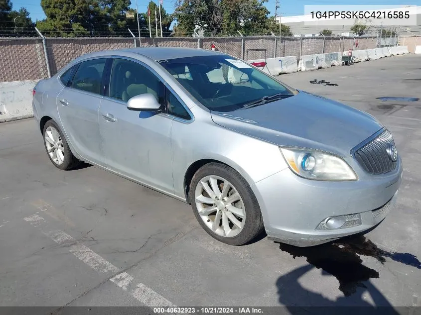 2012 Buick Verano VIN: 1G4PP5SK5C4216585 Lot: 40632923