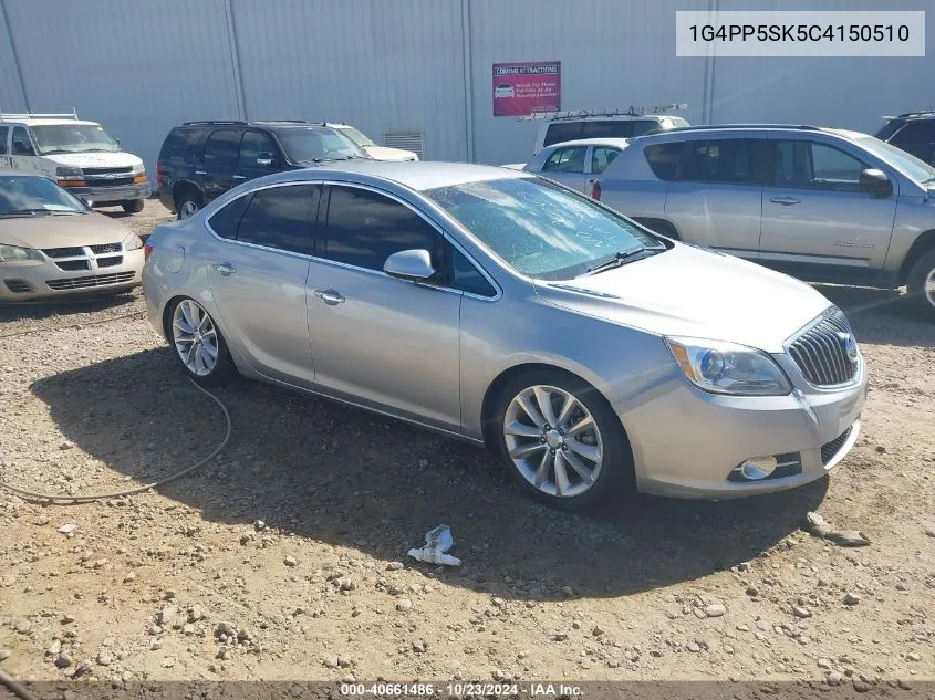 2012 Buick Verano VIN: 1G4PP5SK5C4150510 Lot: 40661486