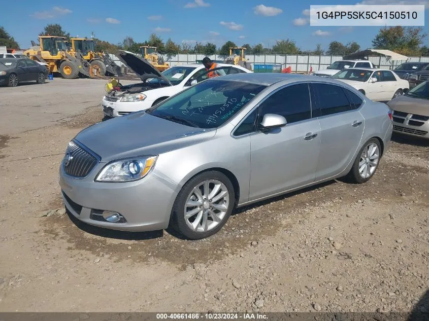 2012 Buick Verano VIN: 1G4PP5SK5C4150510 Lot: 40661486