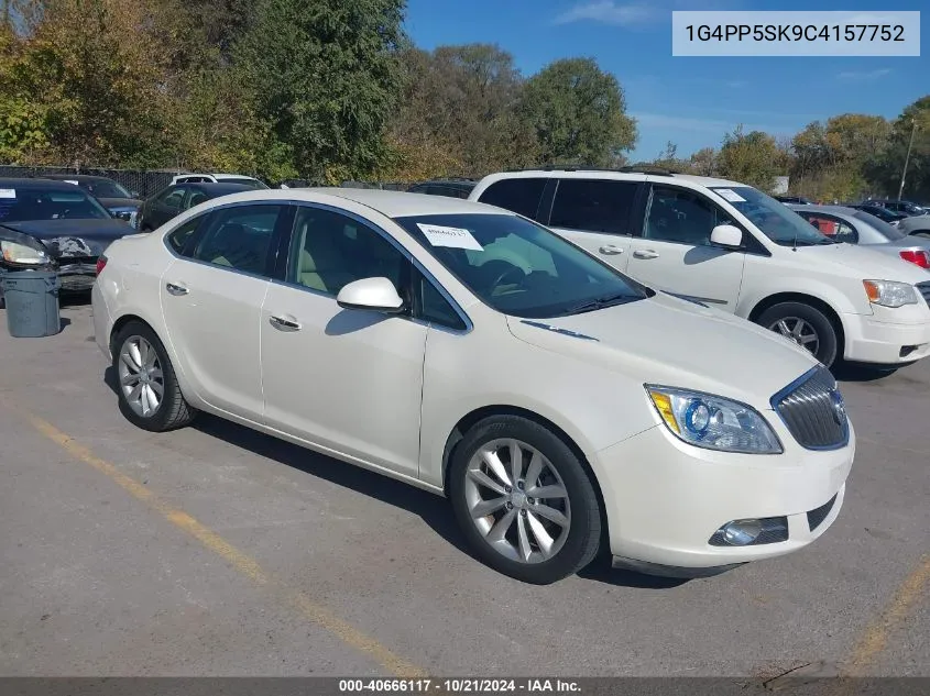 2012 Buick Verano VIN: 1G4PP5SK9C4157752 Lot: 40666117