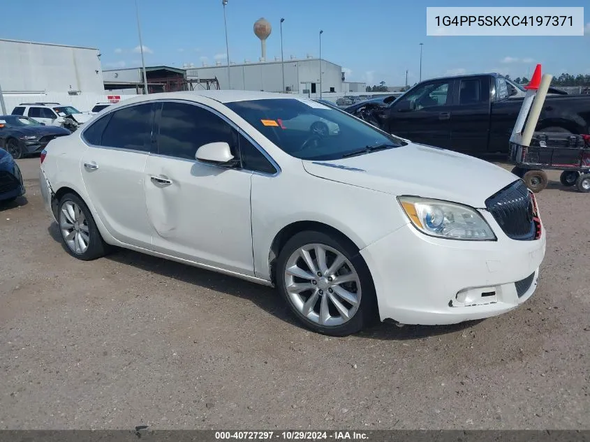 2012 Buick Verano VIN: 1G4PP5SKXC4197371 Lot: 40727297