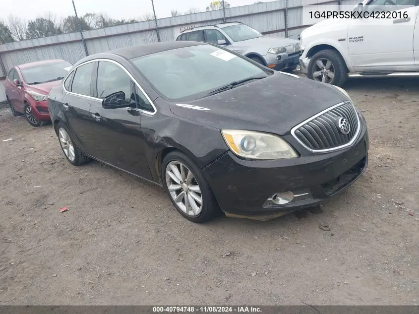 1G4PR5SKXC4232016 2012 Buick Verano Convenience Group