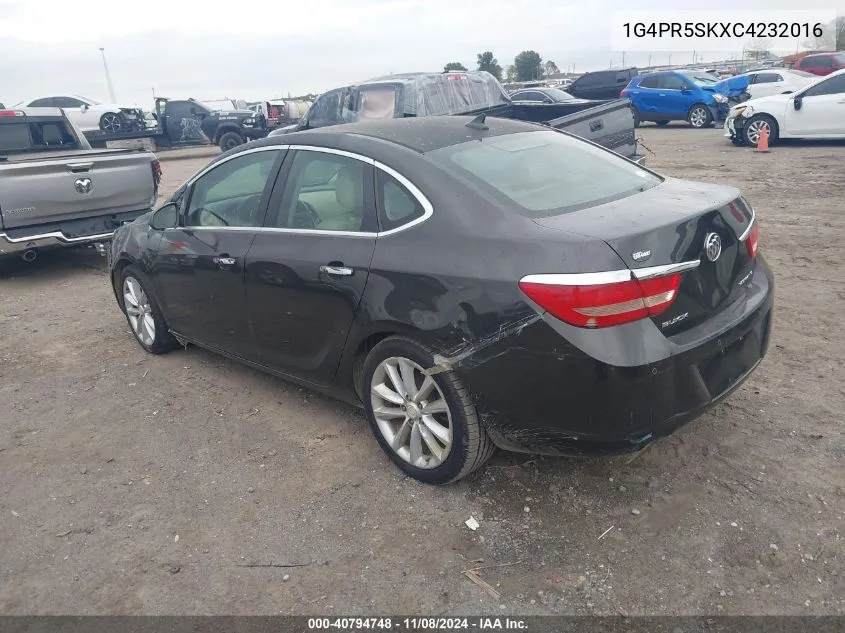 1G4PR5SKXC4232016 2012 Buick Verano Convenience Group